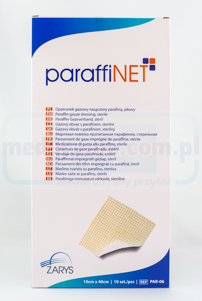 Parafinet 10*40cm pansament înmuiat în parafină 1pc